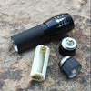 Black Mini Portable Led Flashlight